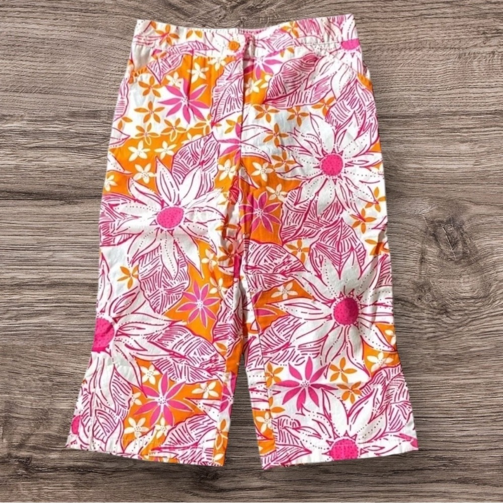 LILLY PULITZER EUC GIRLS PINK PANTS SIZE 6X 6